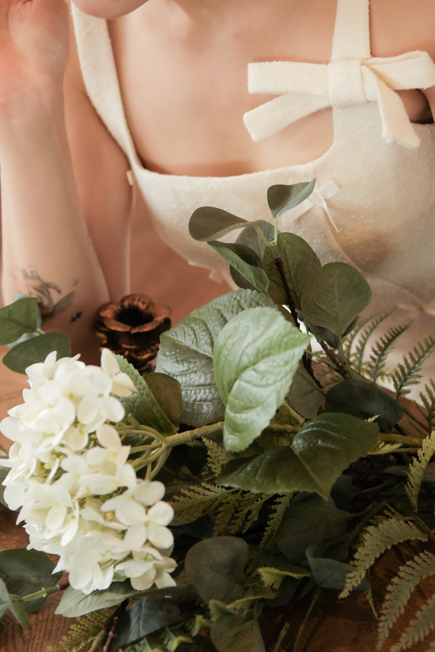 Liliane Bow-Tweed Twinset