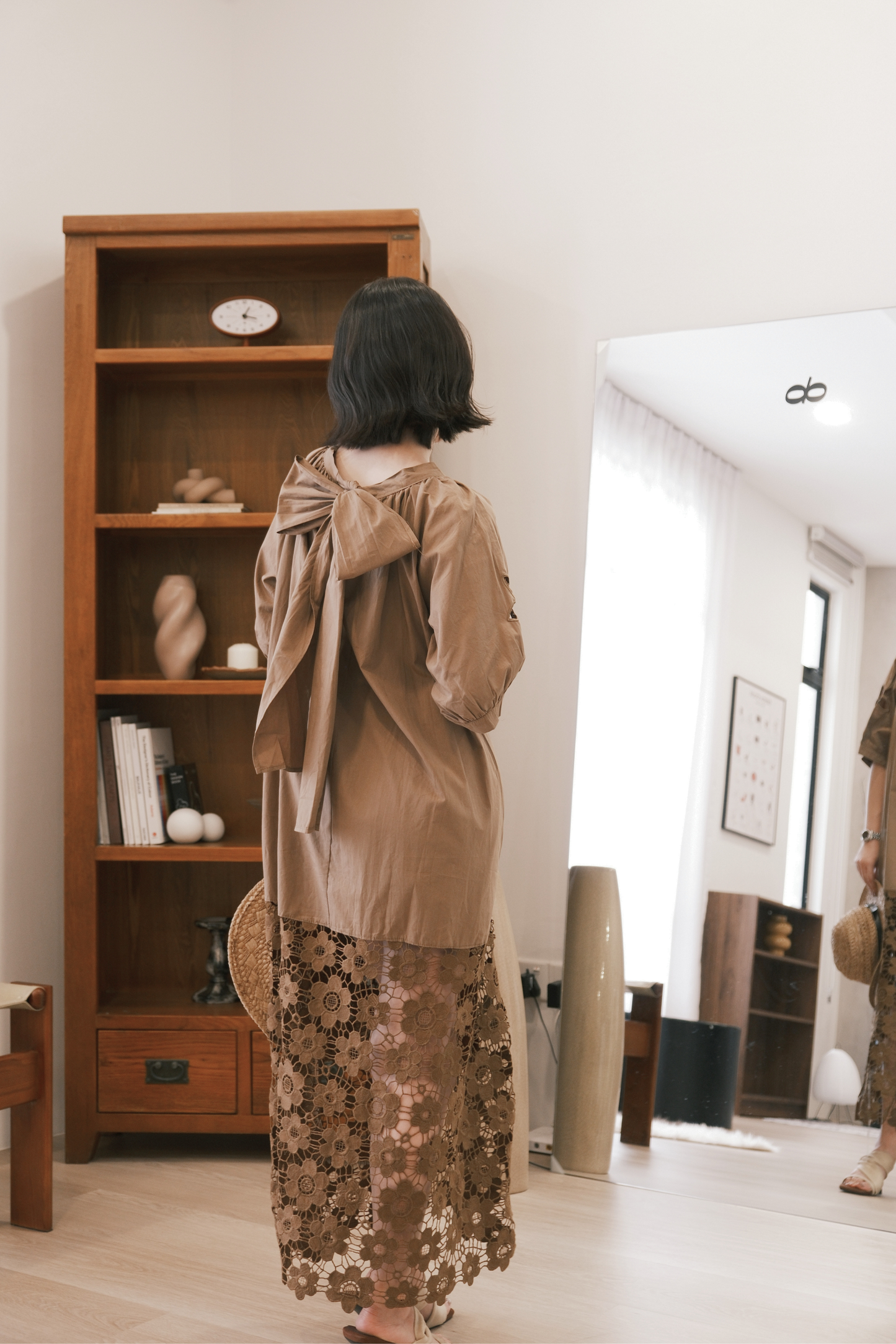 Florence Lace Hem Maxi Dress