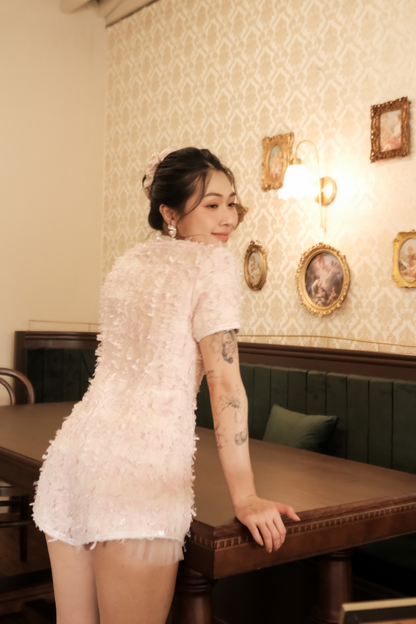 Chérie Tweed Romper