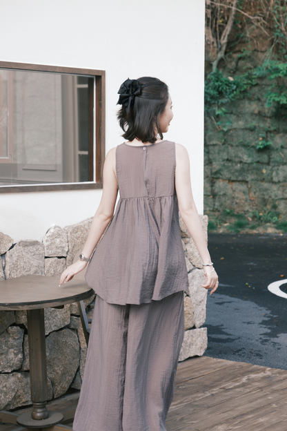 Seraphine Layered Lounge Set in Grey