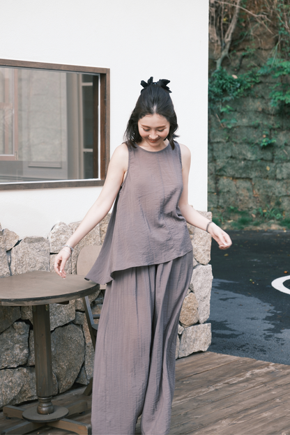 Seraphine Layered Lounge Set in Grey
