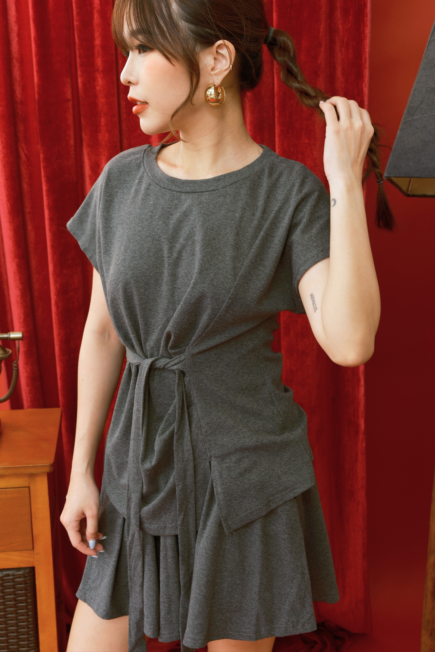 Aveline Urban Drape Two-Piece Set