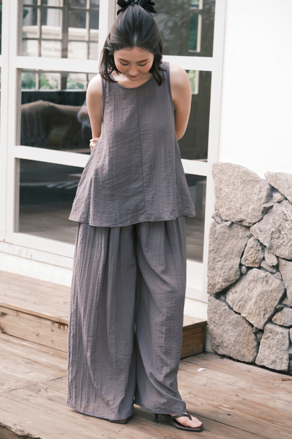 Seraphine Layered Lounge Set in Grey