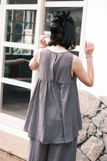 Seraphine Layered Lounge Set in Grey
