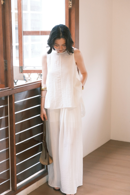 Seraphine Layered Lounge Set in Cream