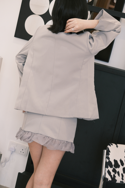 Mira Cloud Blazer Two-Piece Set