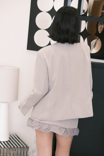 Mira Cloud Blazer Two-Piece Set