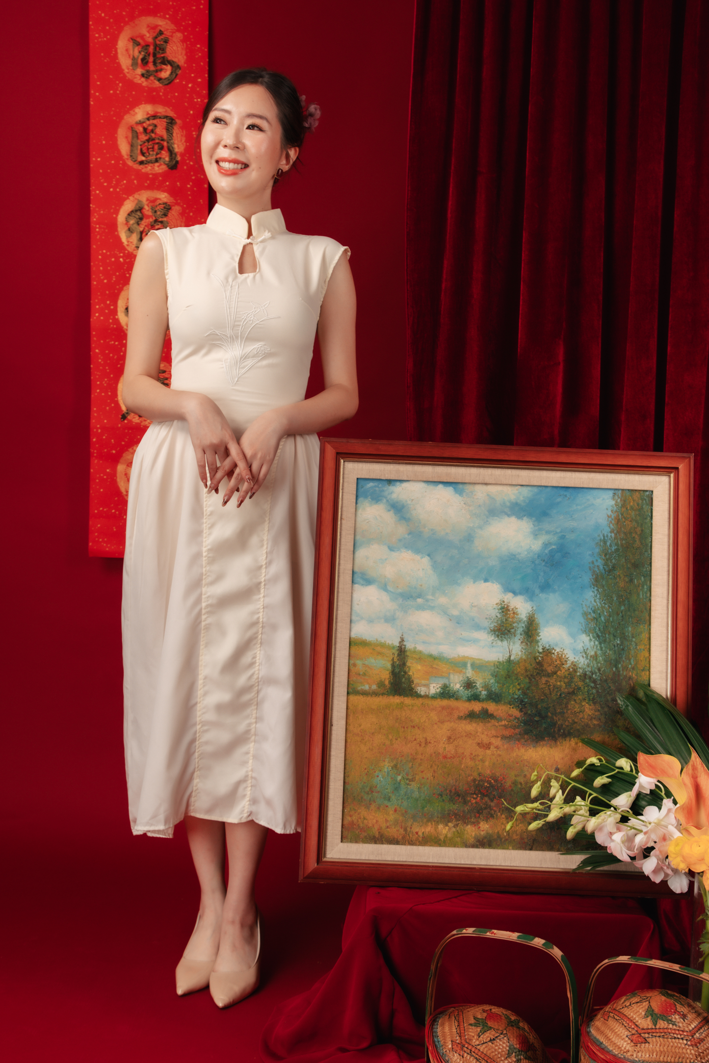 Dawn Lily Cheongsam Dress