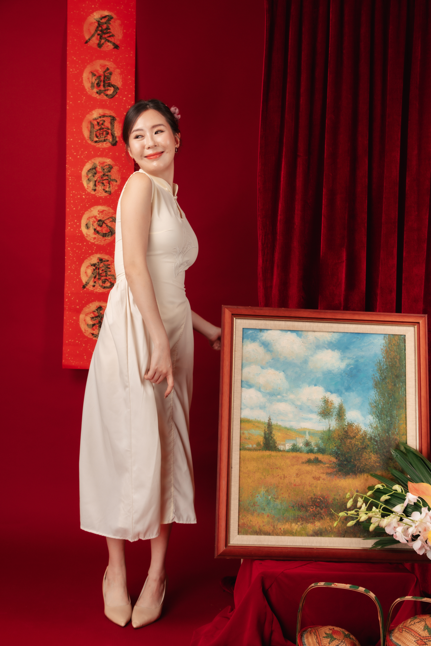 Dawn Lily Cheongsam Dress