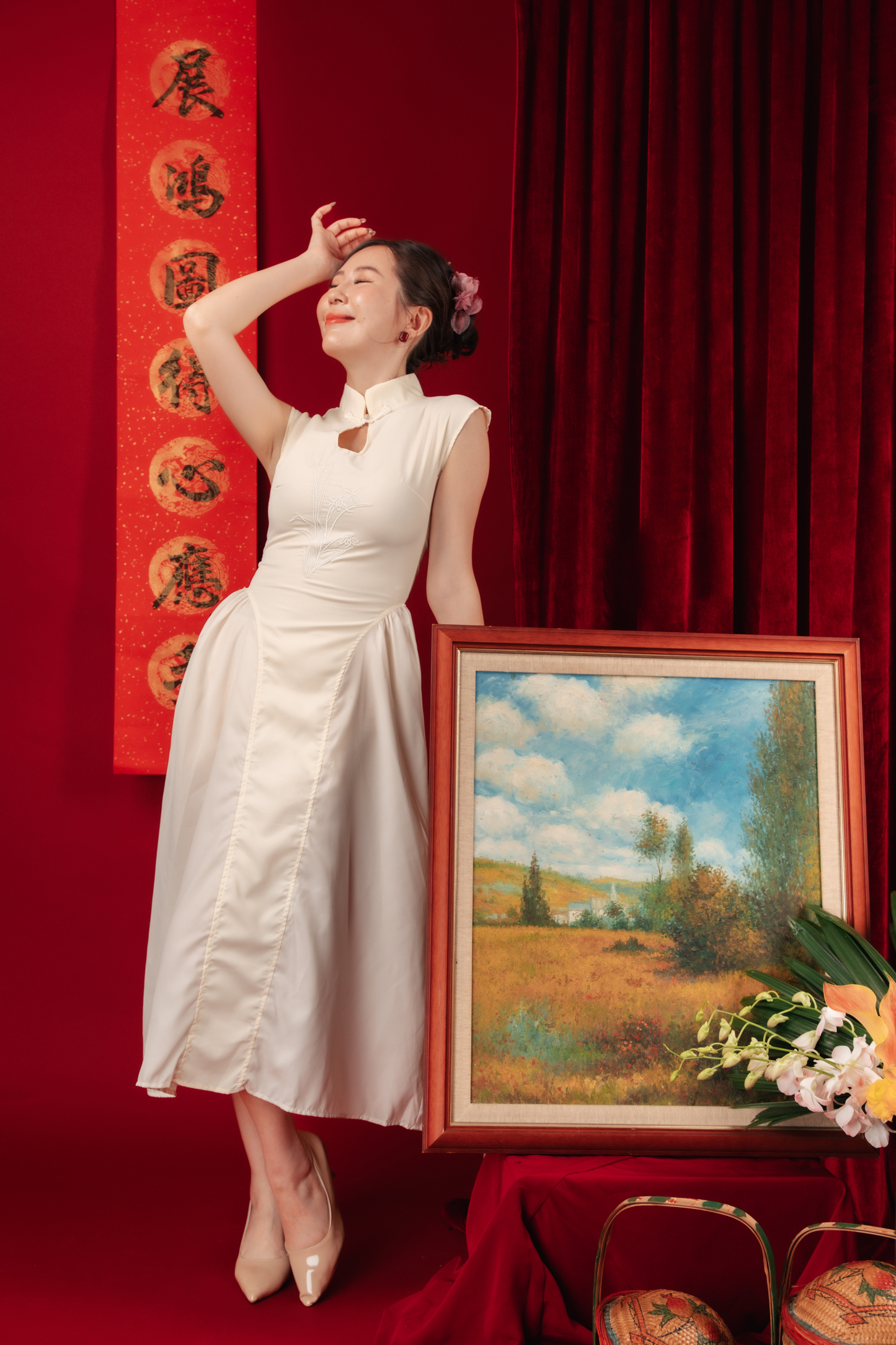 Dawn Lily Cheongsam Dress
