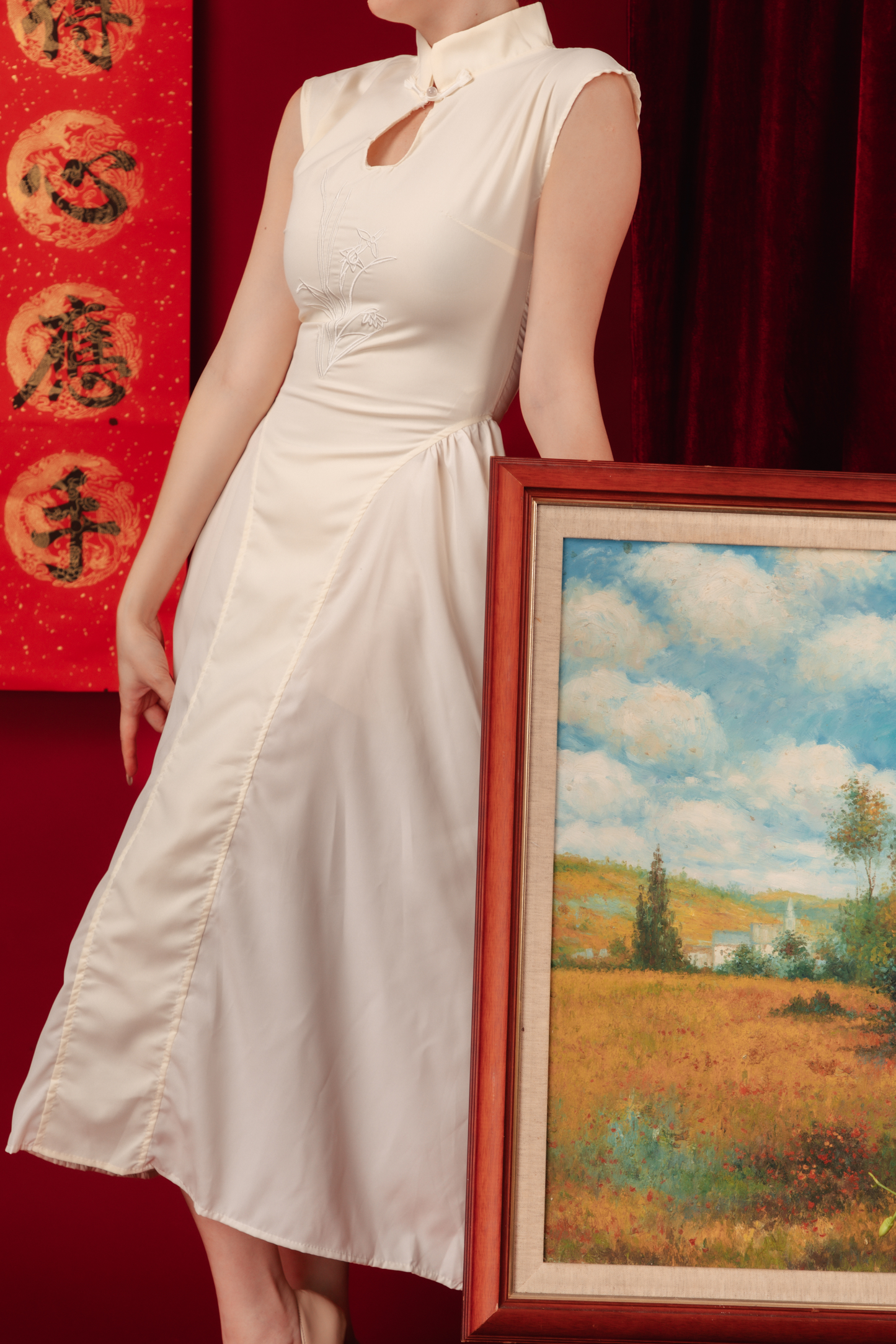 Dawn Lily Cheongsam Dress