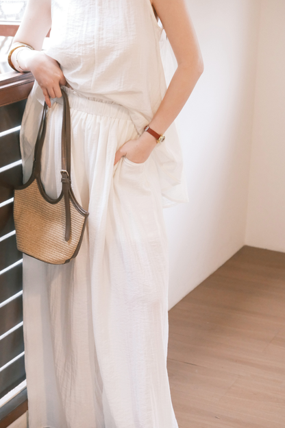 Seraphine Layered Lounge Set in Cream