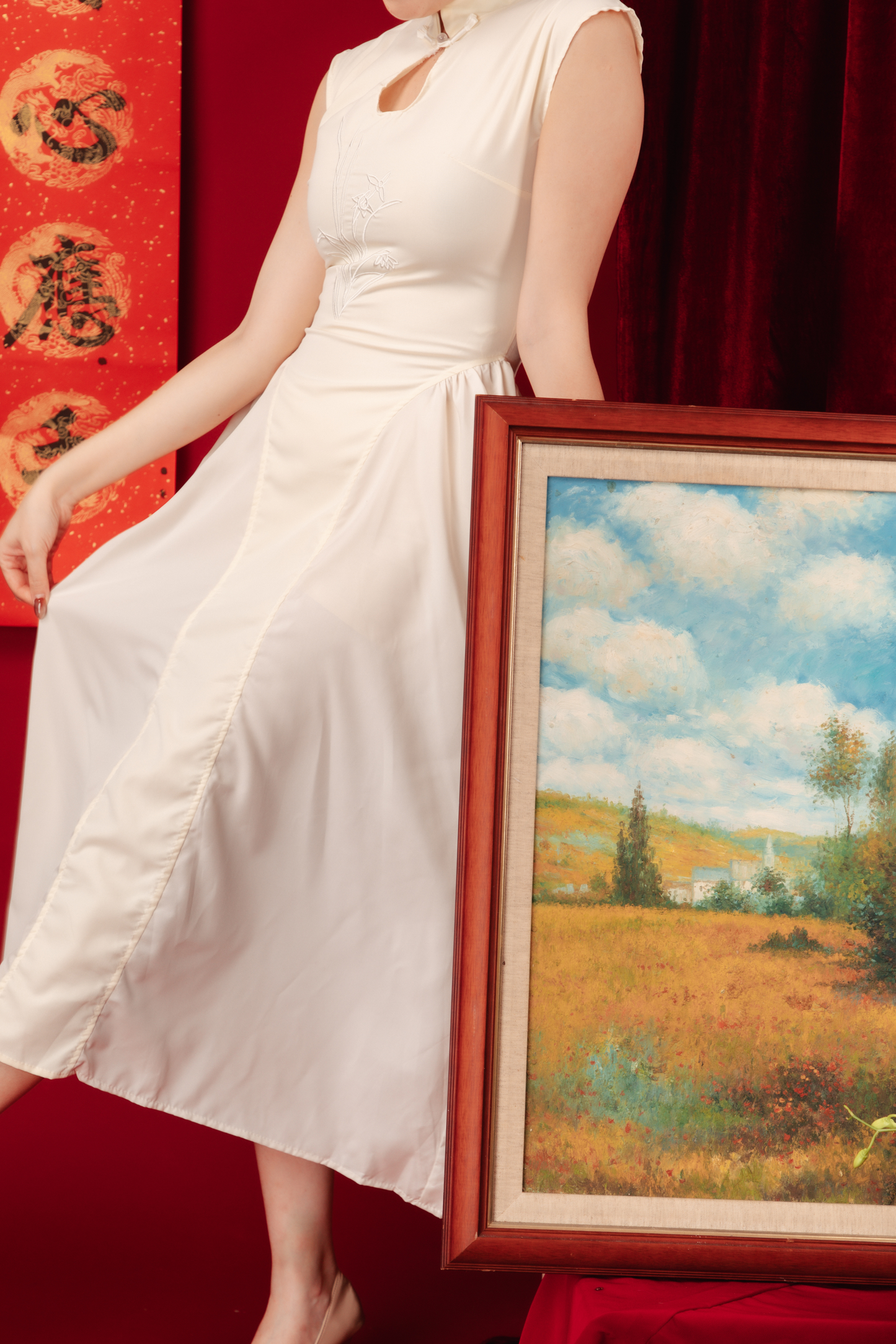 Dawn Lily Cheongsam Dress