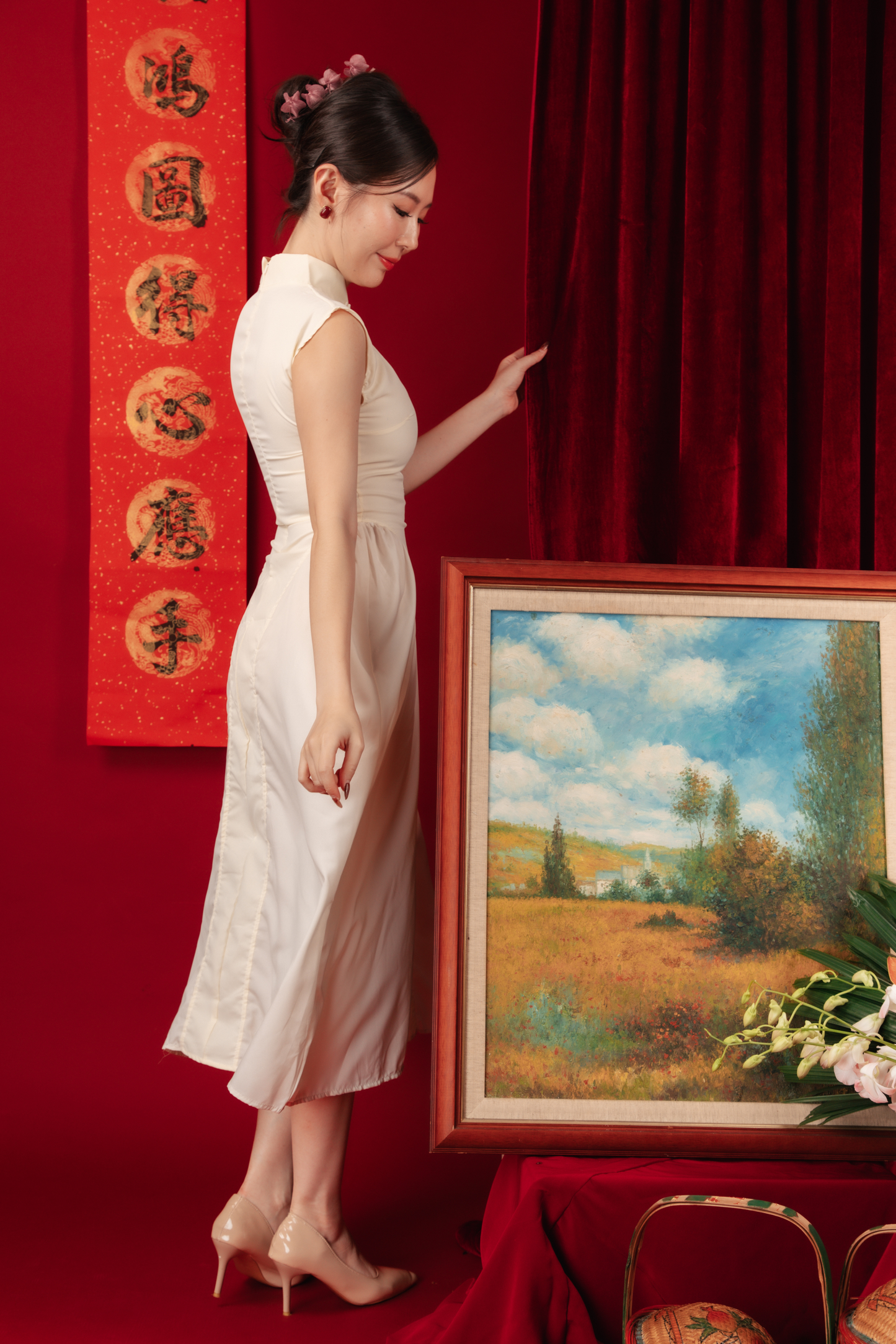 Dawn Lily Cheongsam Dress