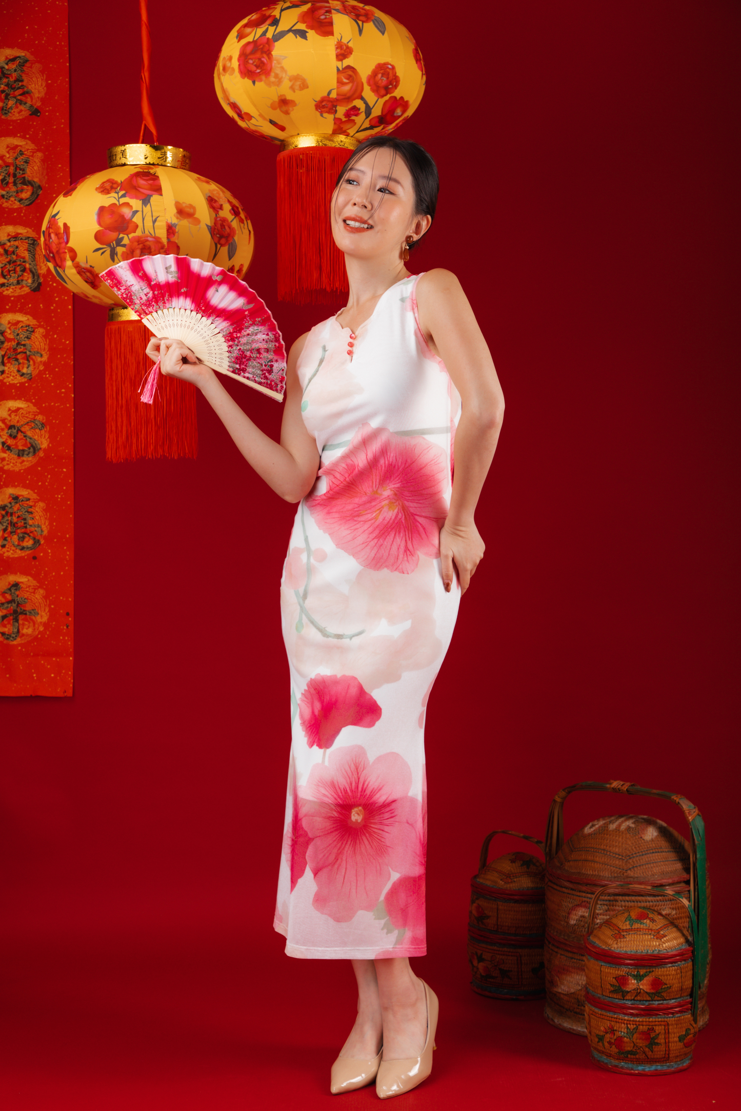 Flora Bloom Top & Maxi Dress Two-Piece Set