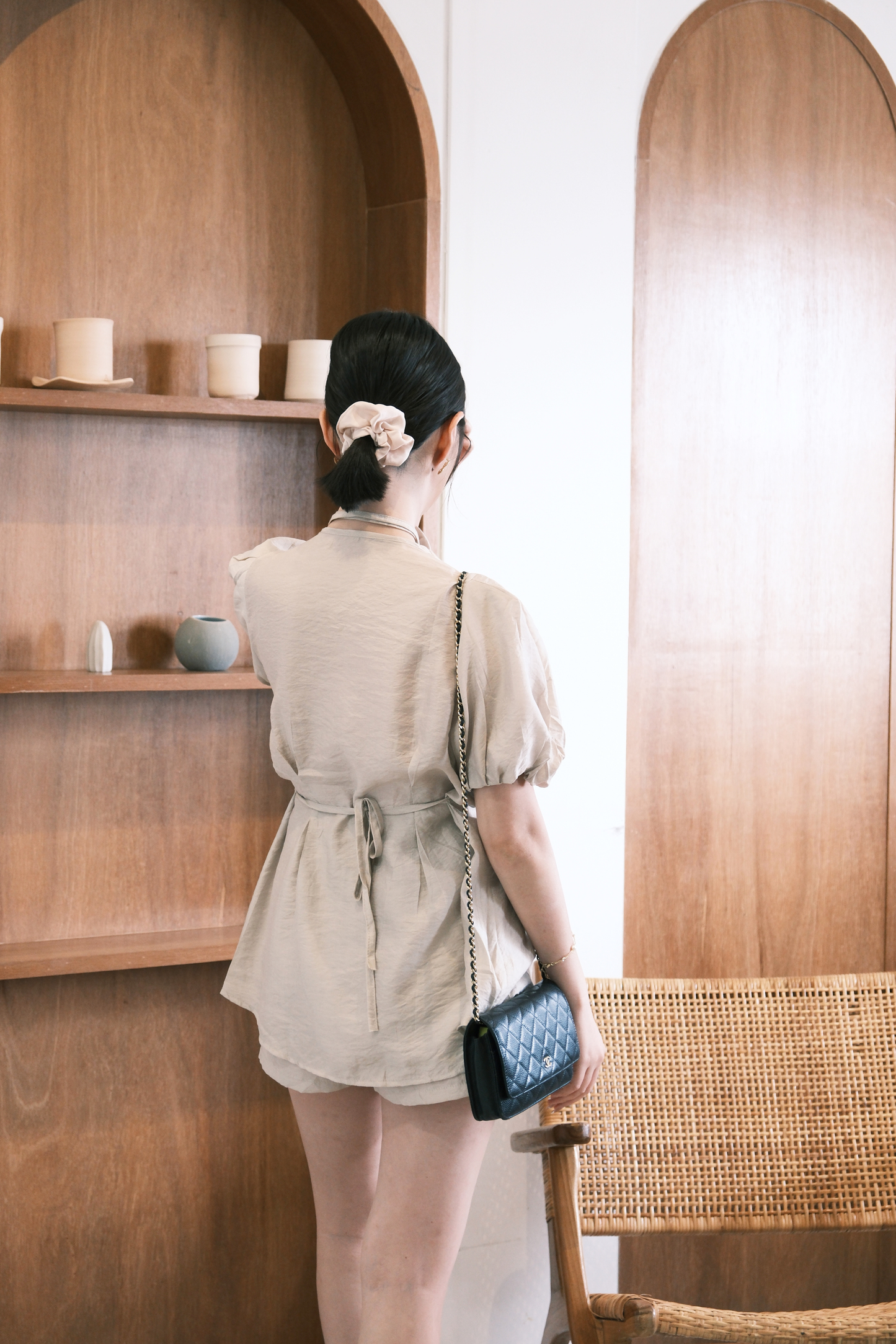 Colette Tailored Puff Sleeve Set