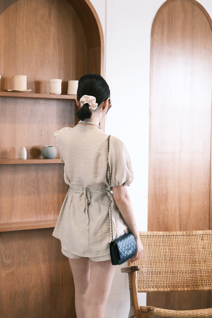 Colette Tailored Puff Sleeve Set