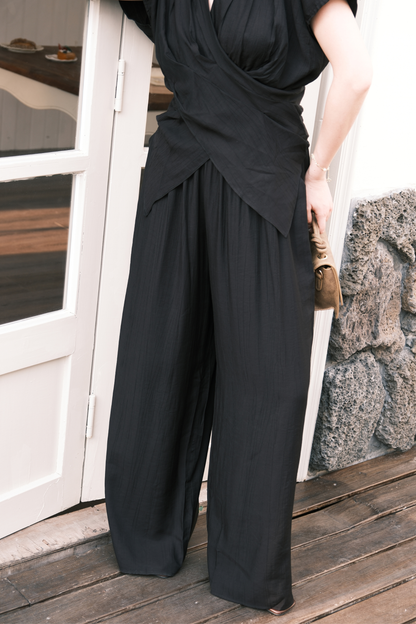 Rosalie Drape Set in Black