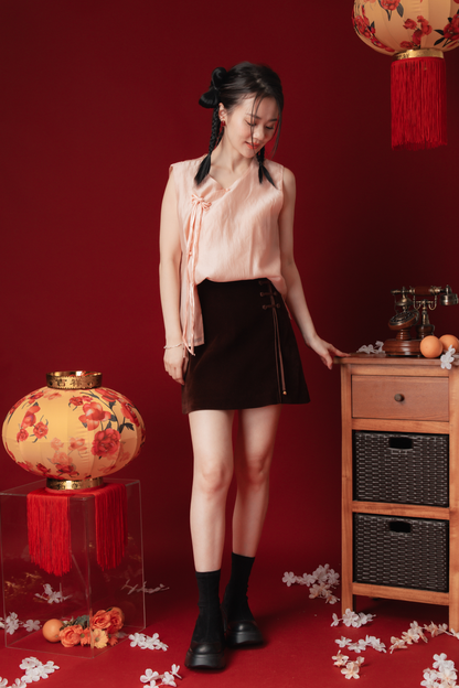 Peach Serenade Tang Vest (In-Stock)