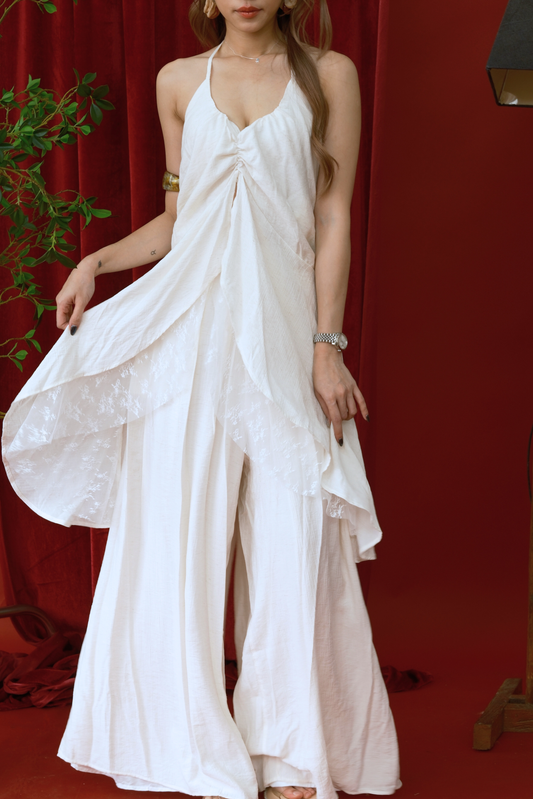 Graceful Flow Wide-Leg Pants