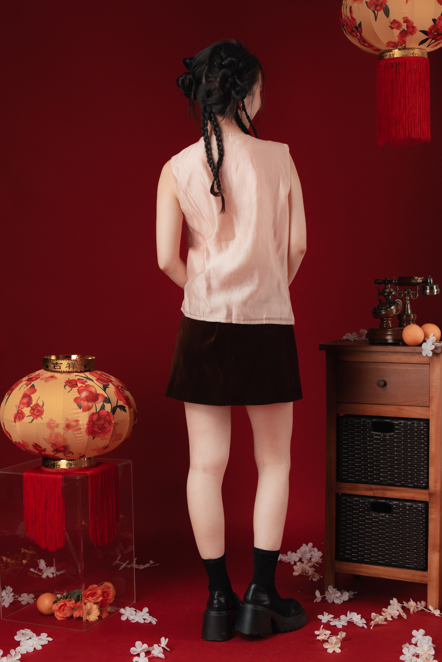 Peach Serenade Tang Vest (In-Stock)