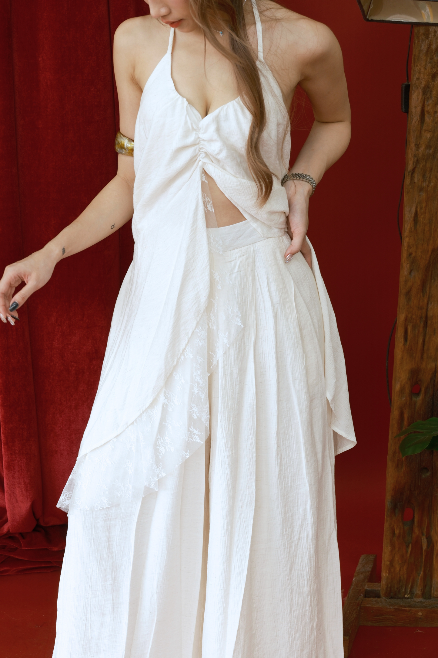 Graceful Flow Wide-Leg Pants