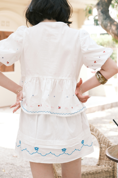 Colette Embroidered Ribbon Set