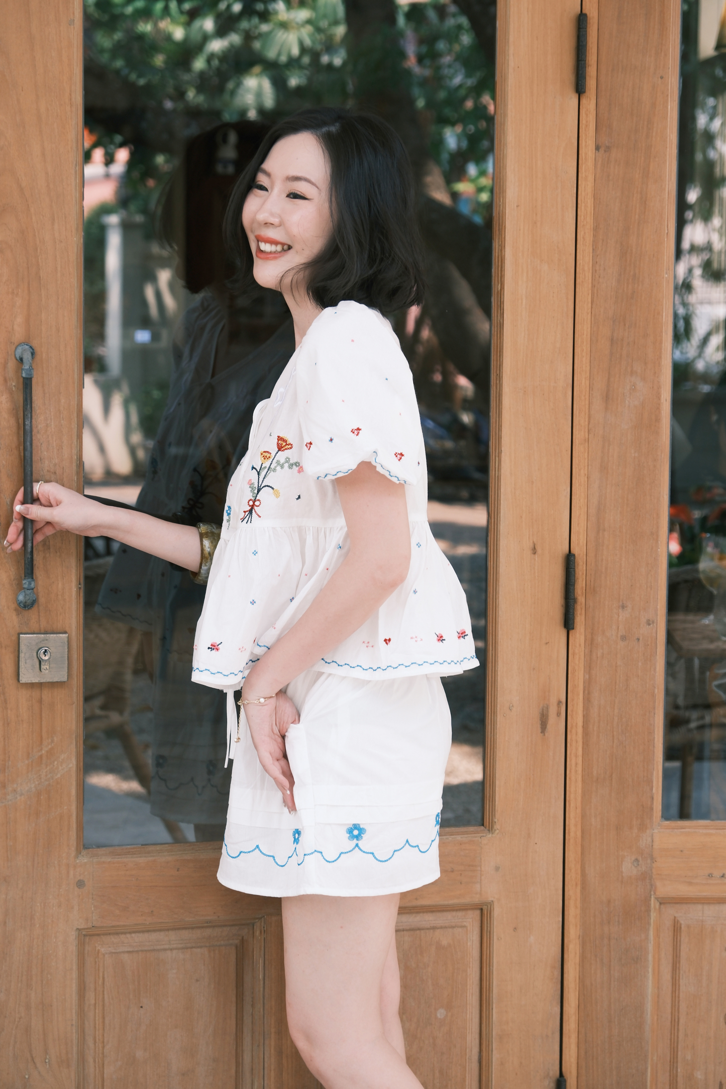 Colette Embroidered Ribbon Set