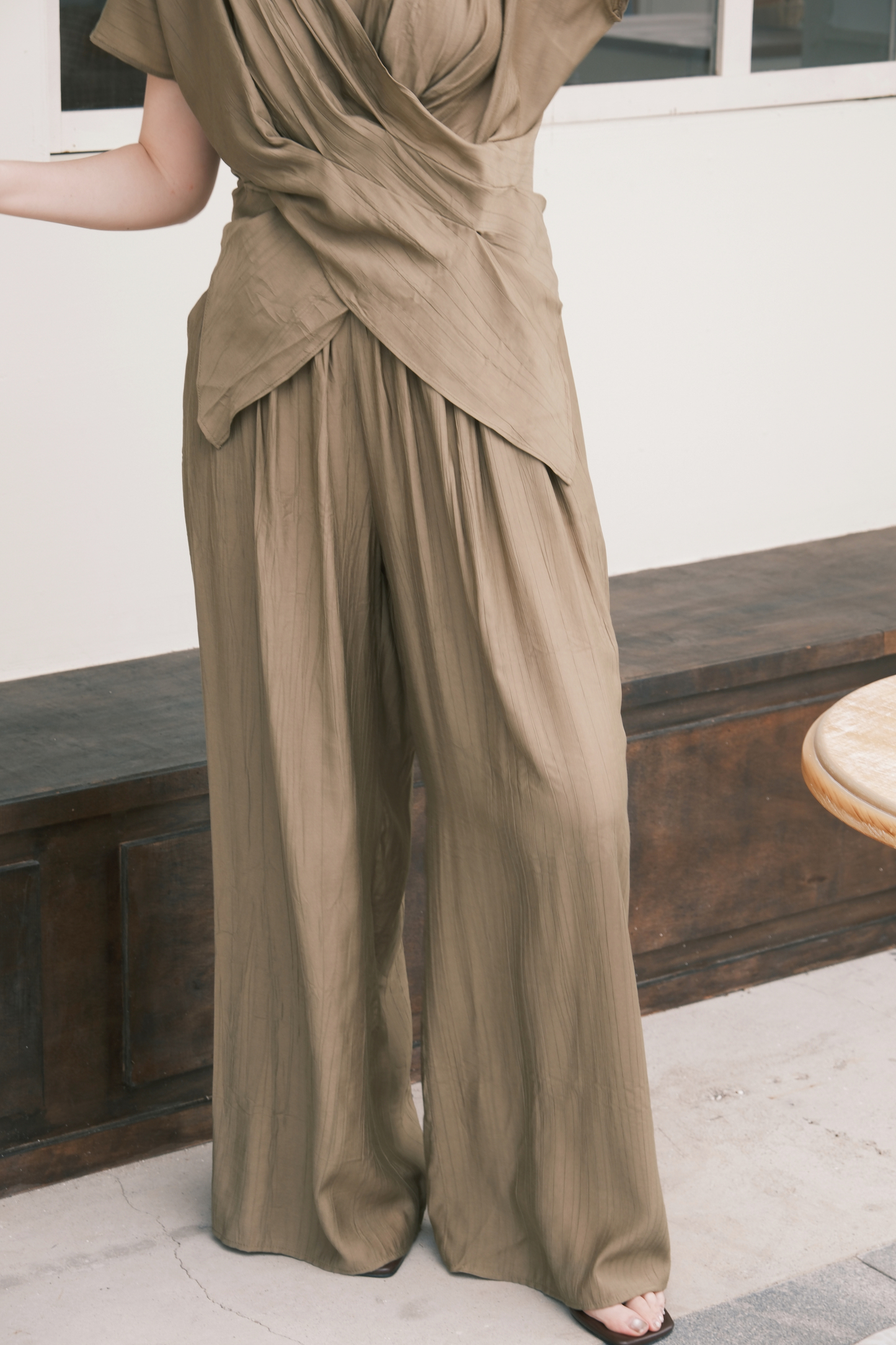 Rosalie Drape Set in Green