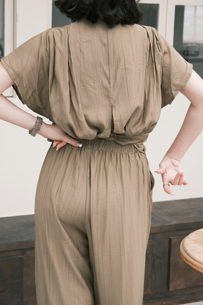 Rosalie Drape Set in Green