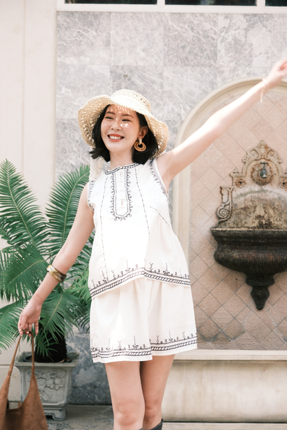 Sienna Bohemia Embroidered Set