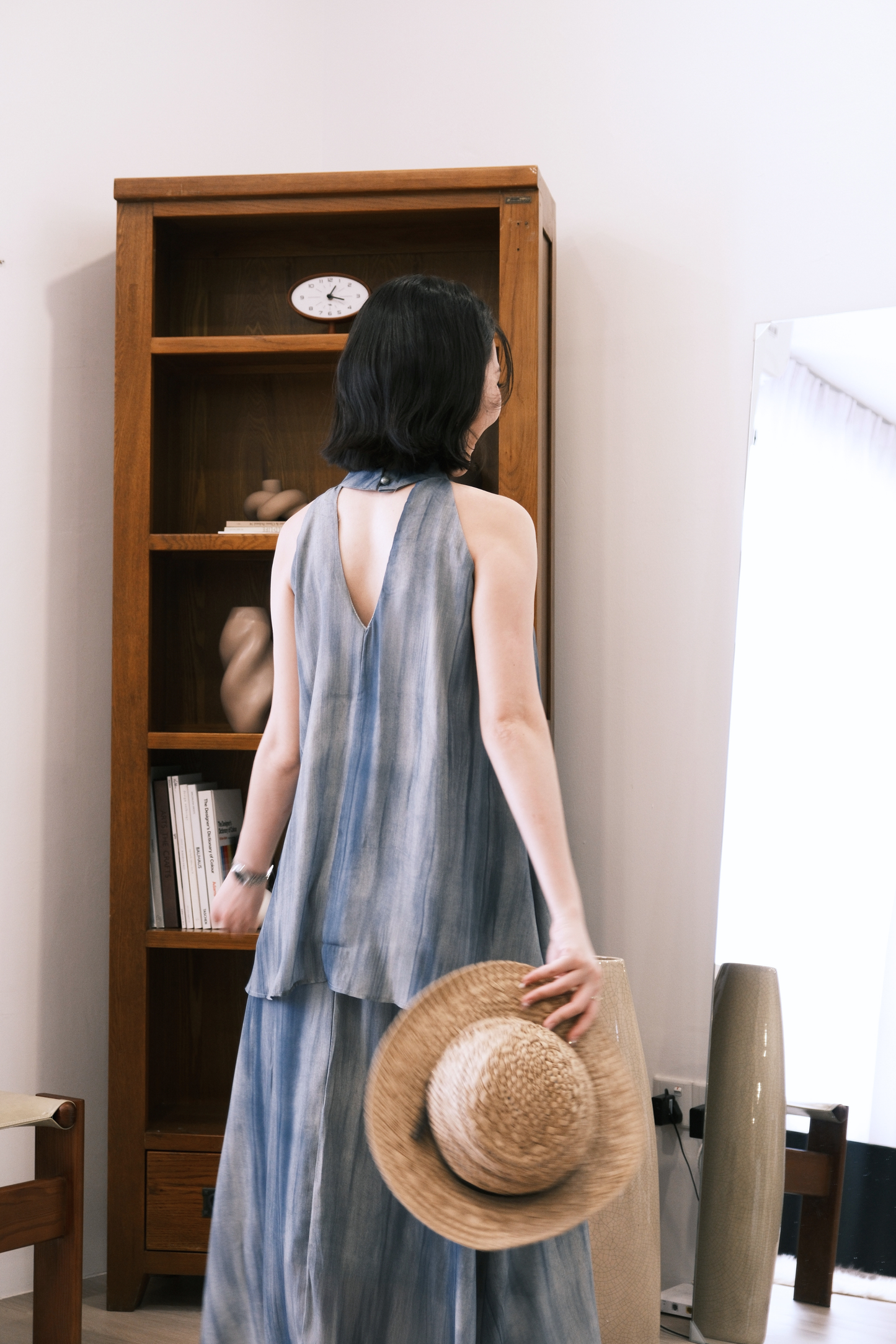 Virel Layered Lounge Set In Blue
