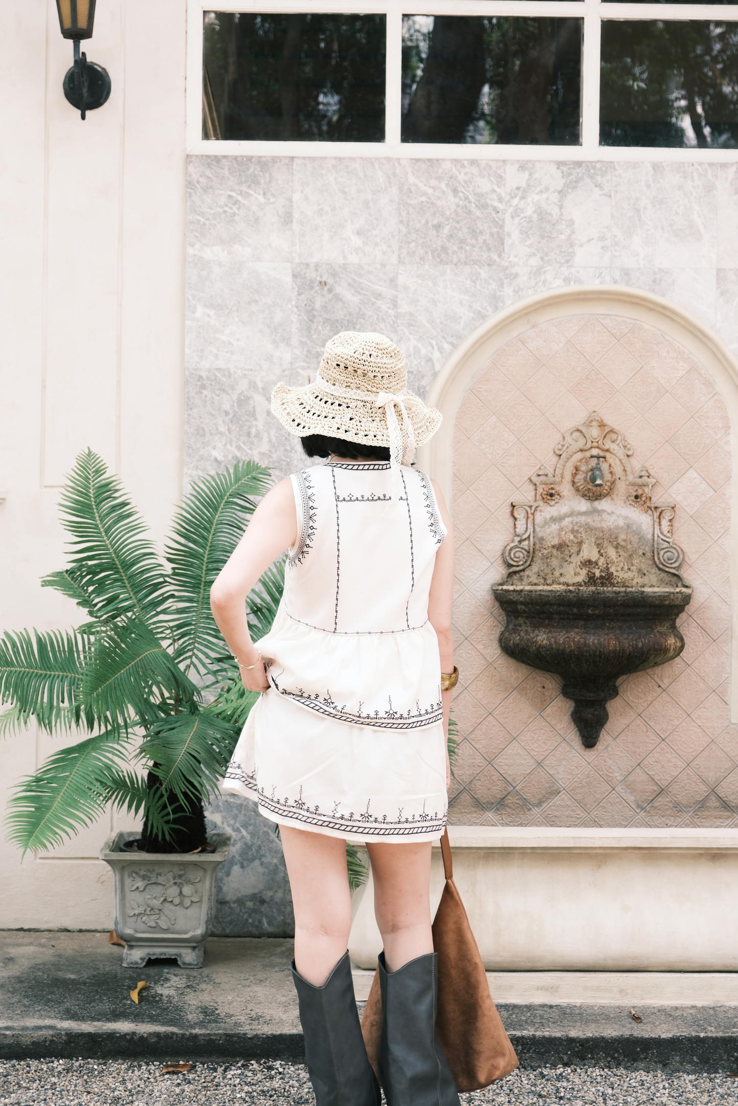 Sienna Bohemia Embroidered Set