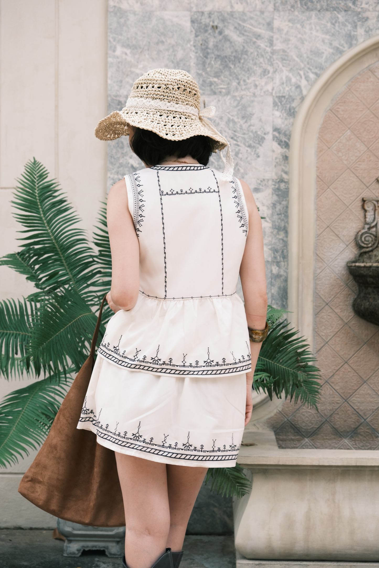 Sienna Bohemia Embroidered Set