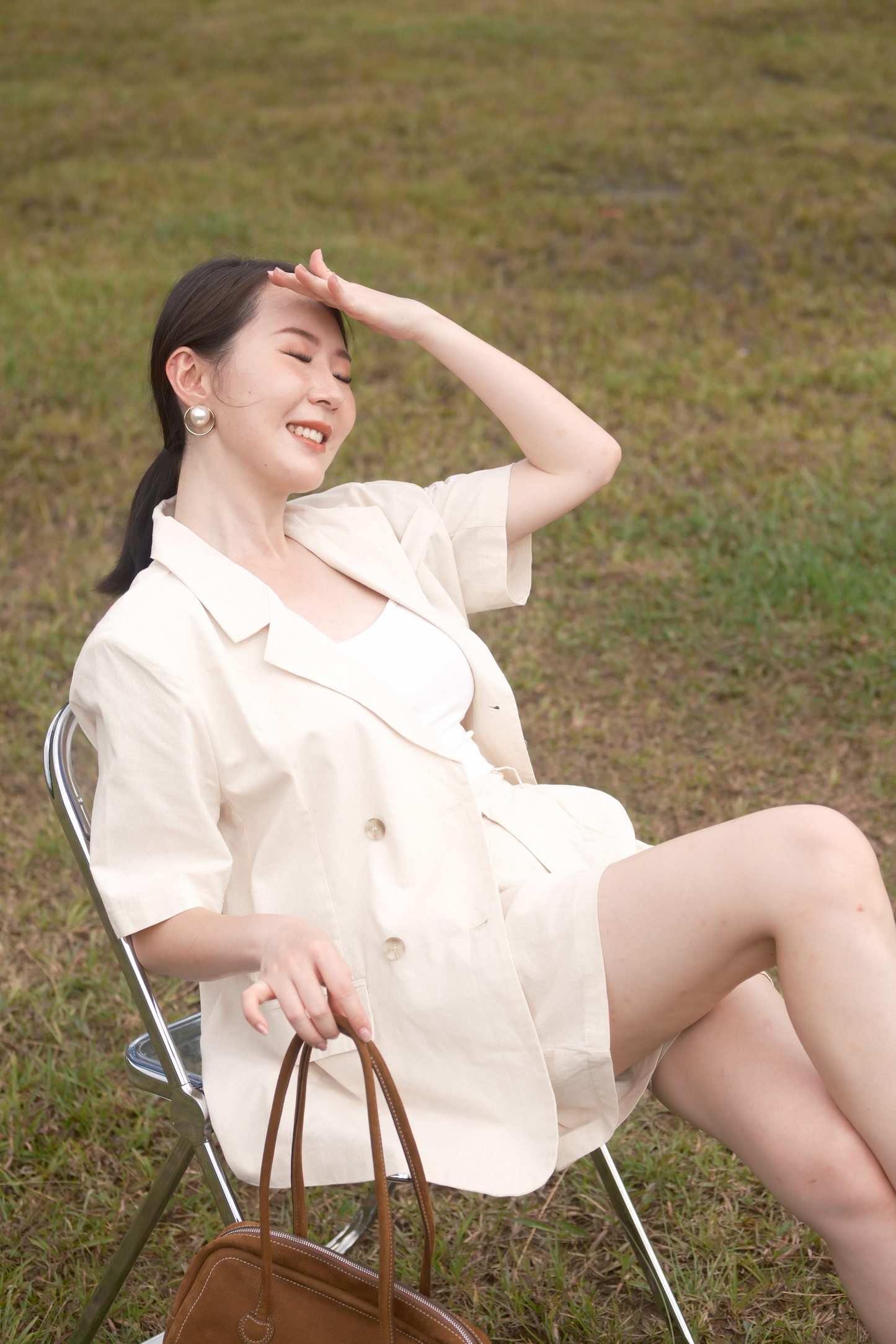 Isla Linen Blazer