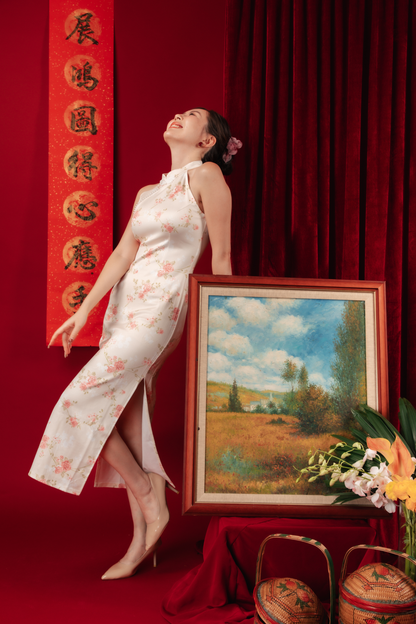 Aurelia Bloom Cheongsam Dress
