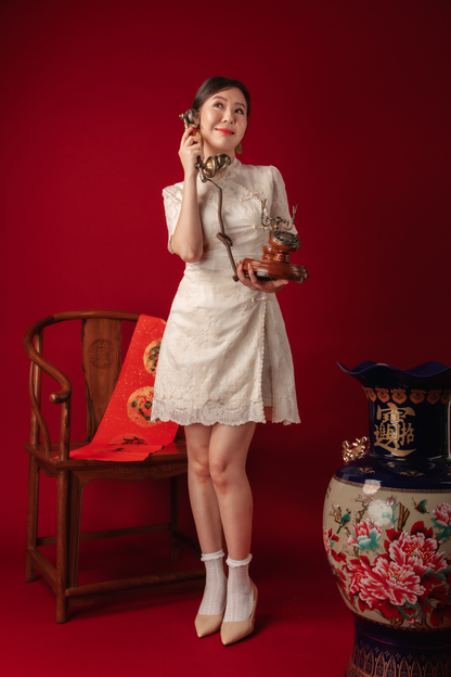 Clara Floral Lace Two-Piece Set