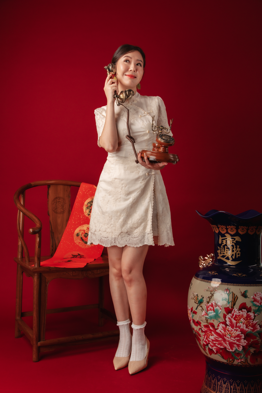 Clara Floral Lace Two-Piece Set