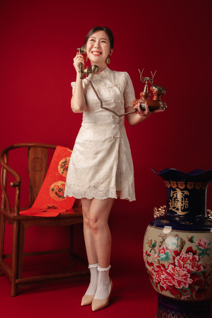 Clara Floral Lace Two-Piece Set