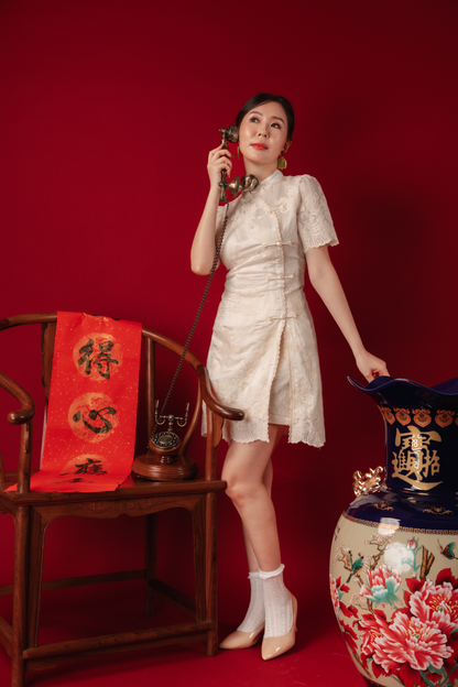 Clara Floral Lace Two-Piece Set