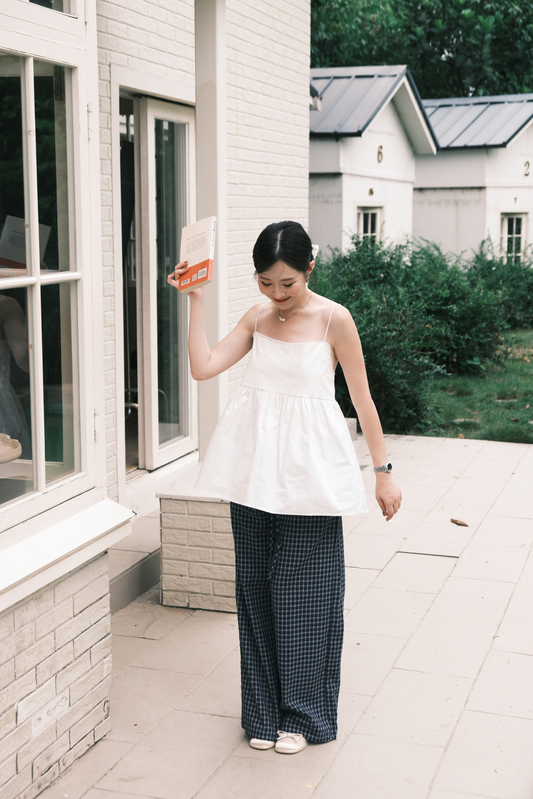 Noir Plaid Breeze Pants