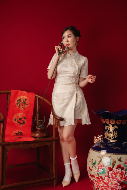 Clara Floral Lace Two-Piece Set