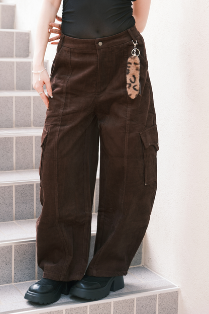 Aurelio Corduroy Cargo Pants