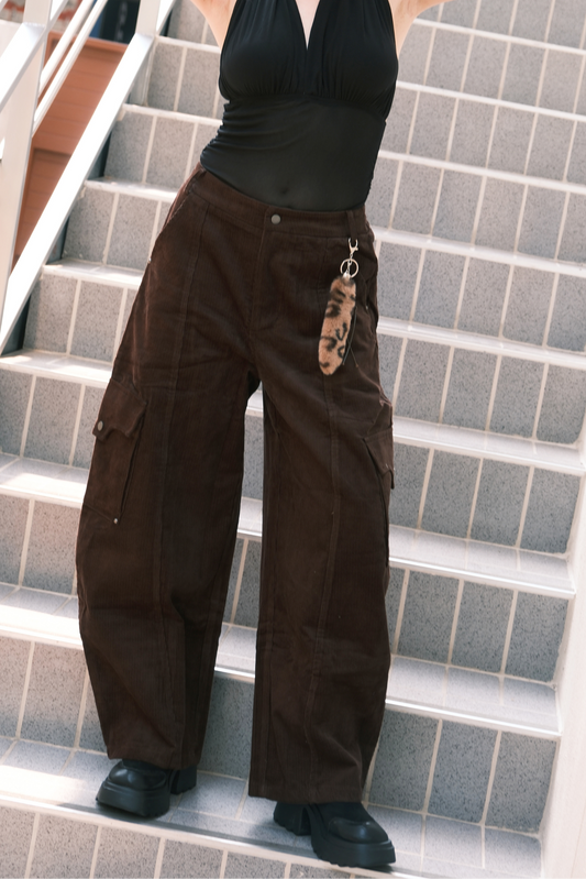 Aurelio Corduroy Cargo Pants