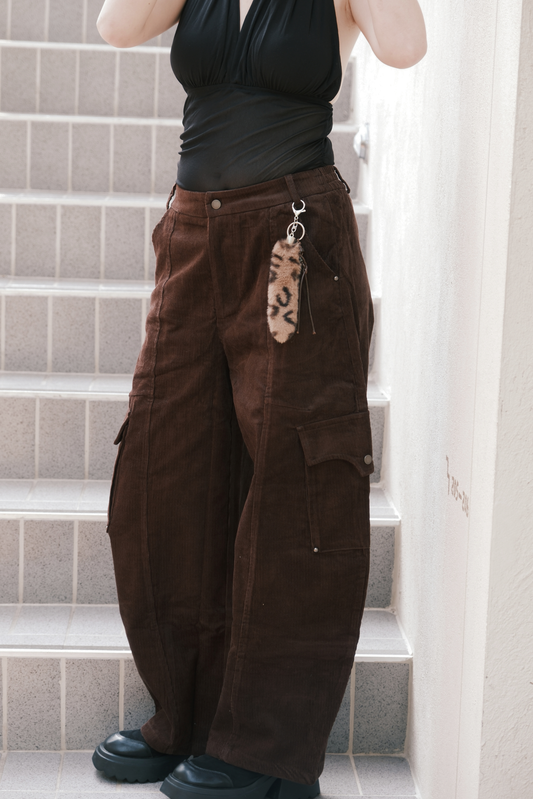 Aurelio Corduroy Cargo Pants