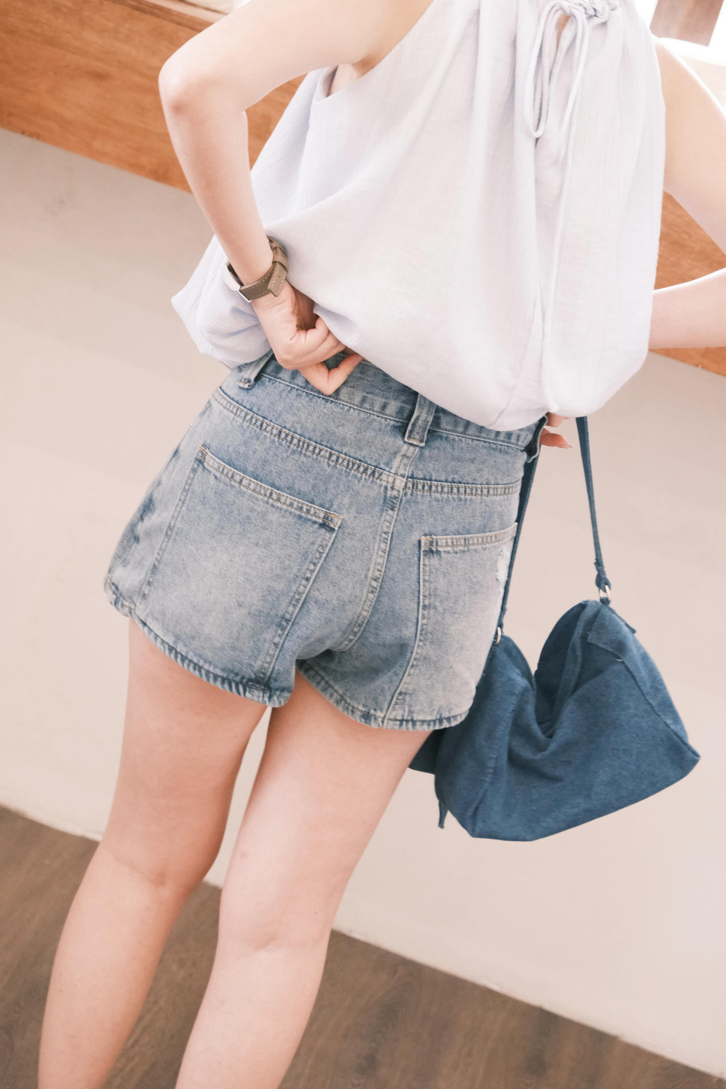 Camille Denim Skort