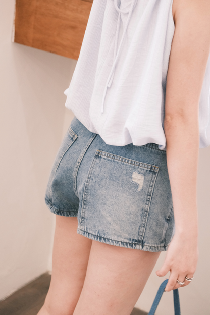 Camille Denim Skort