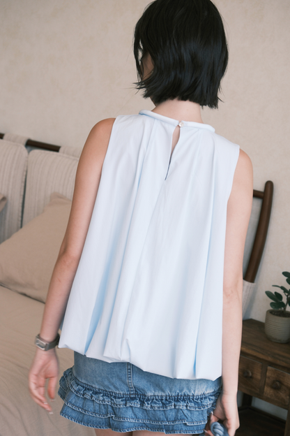 Rosalie Ruffle Denim Skirt