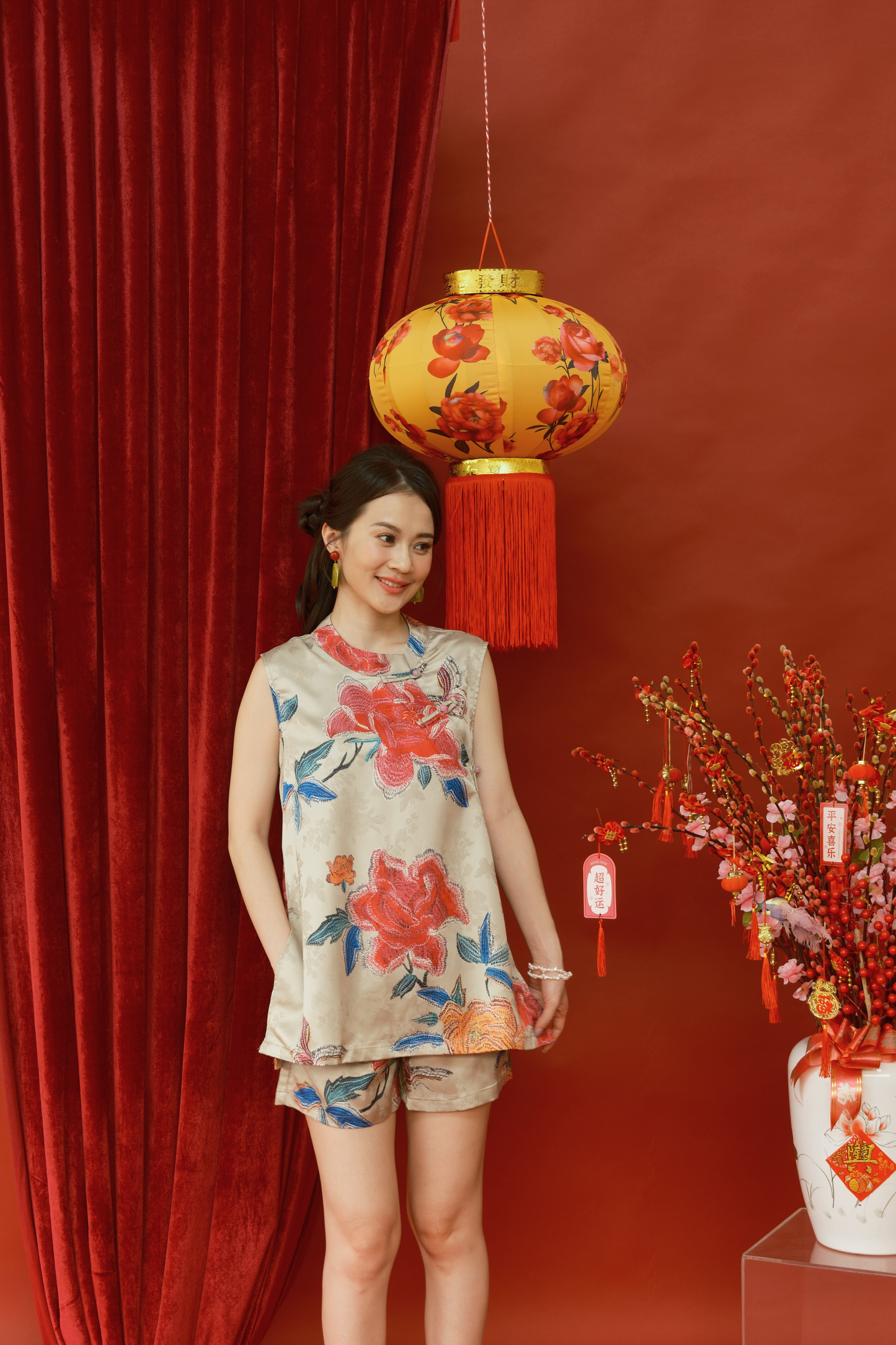 Vivienne Floral Tang Set (In-Stock)