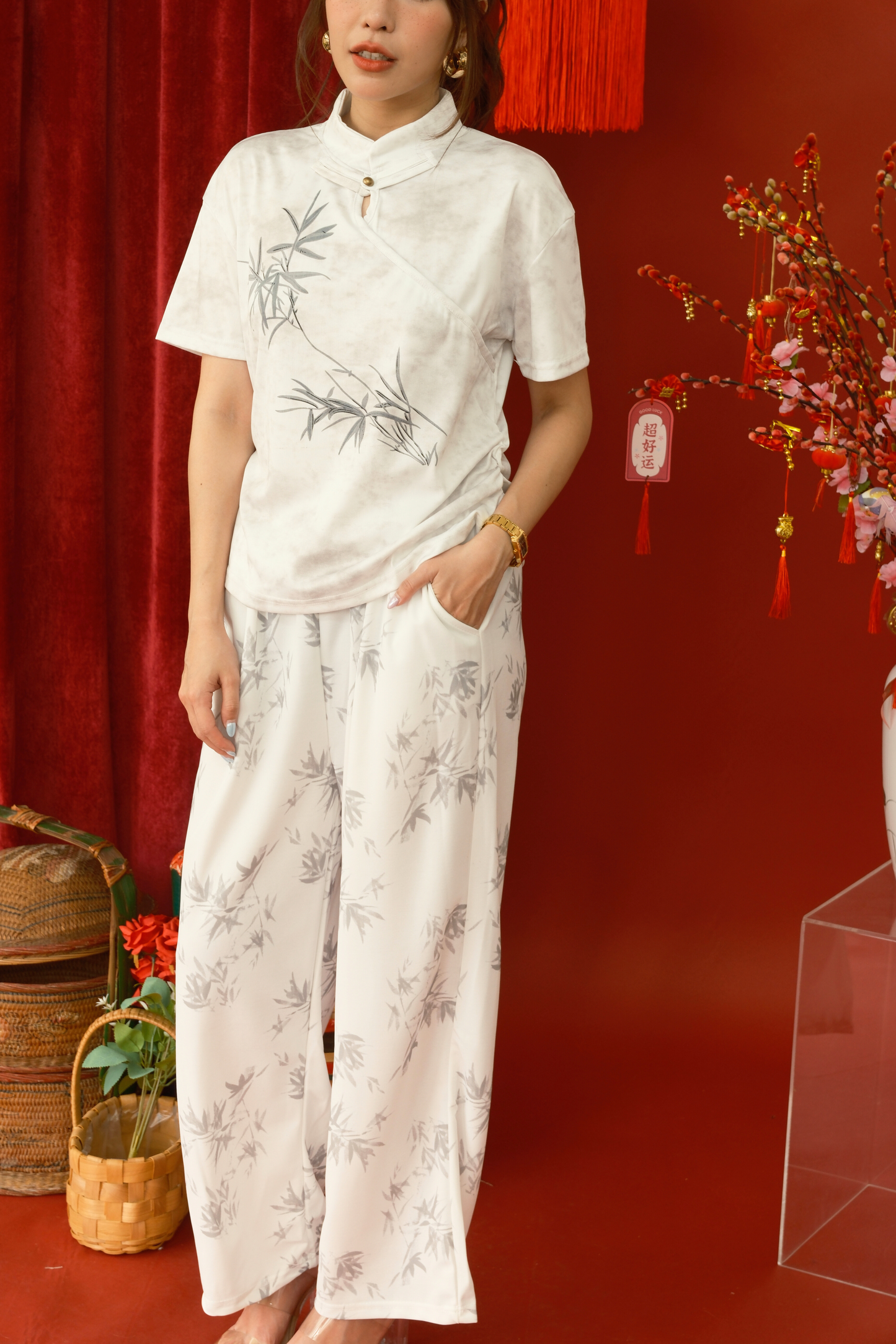 Camélia Bamboo Lounge Set